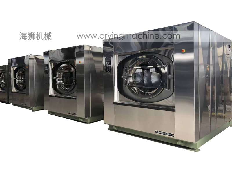 傾斜式自出料工業洗衣機細節查看